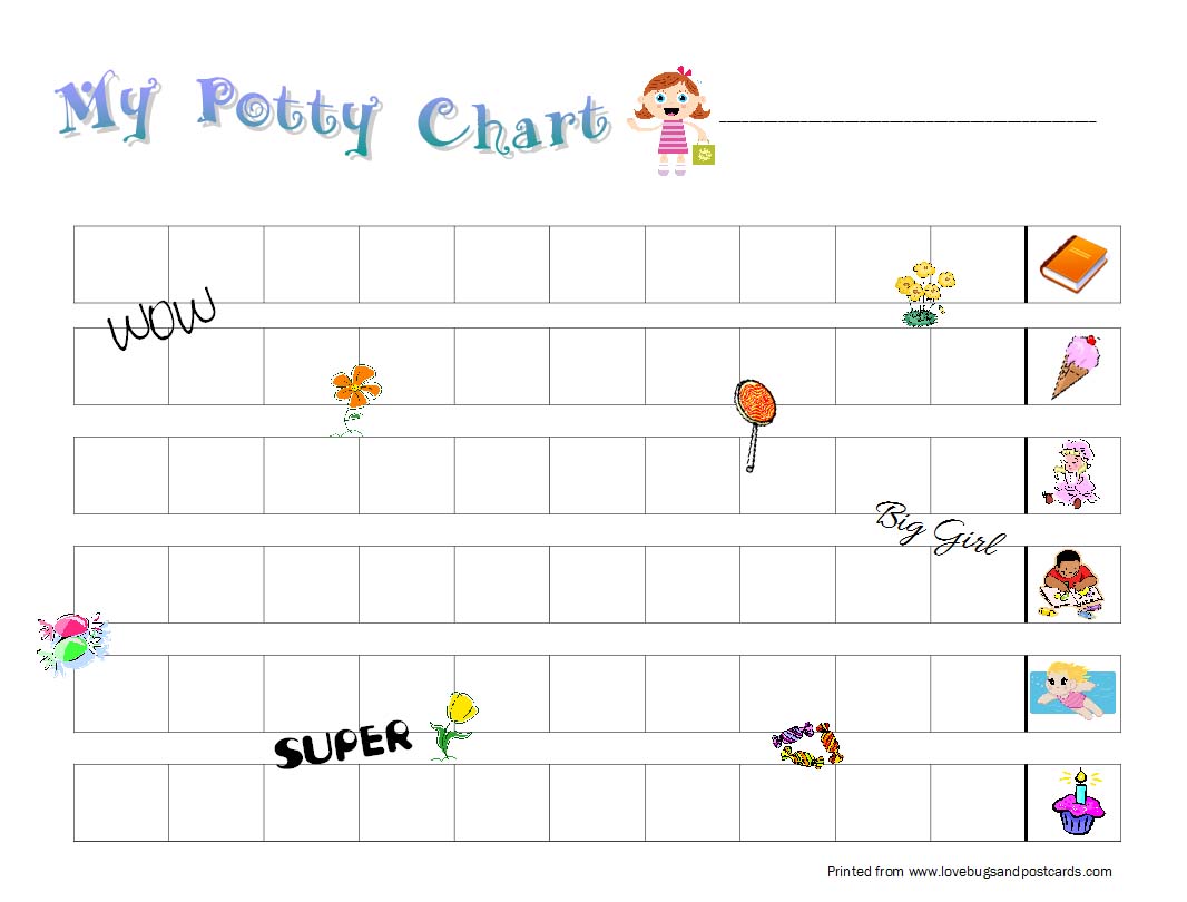 Potty Training Tips And Free Printable Potty Training Chart