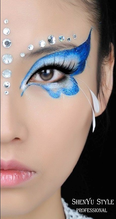 simple butterfly makeup ideas