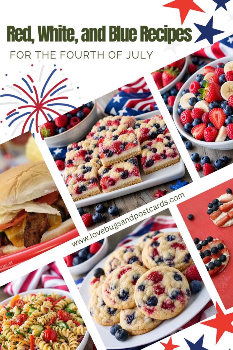 Red, White, and Blue Recipes