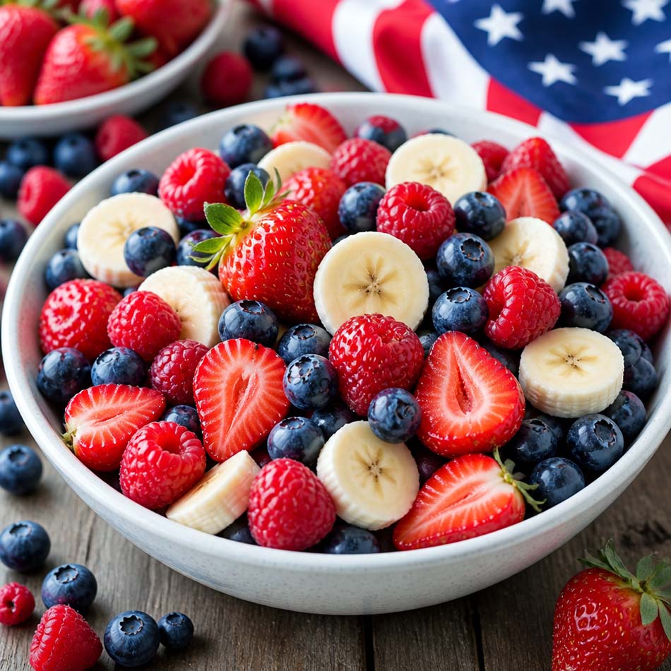 Red, White, and Blue Recipes