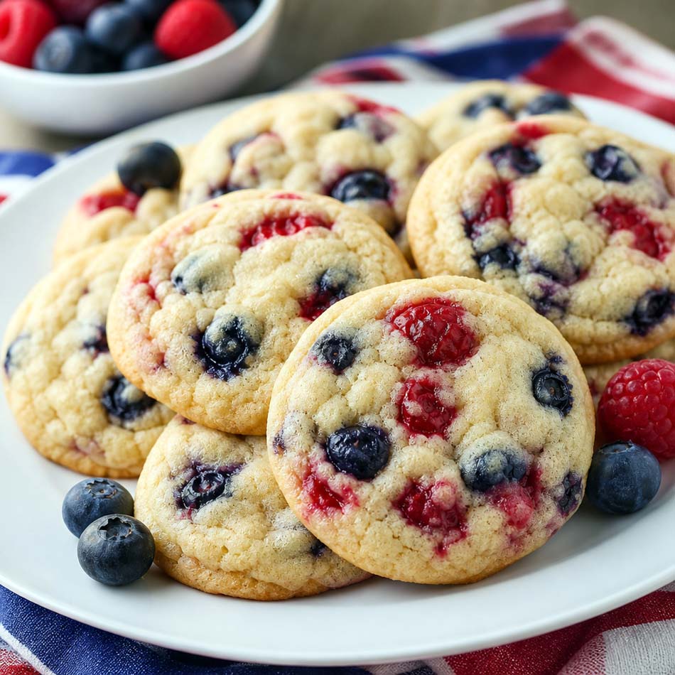 Red, White, and Blue Recipes