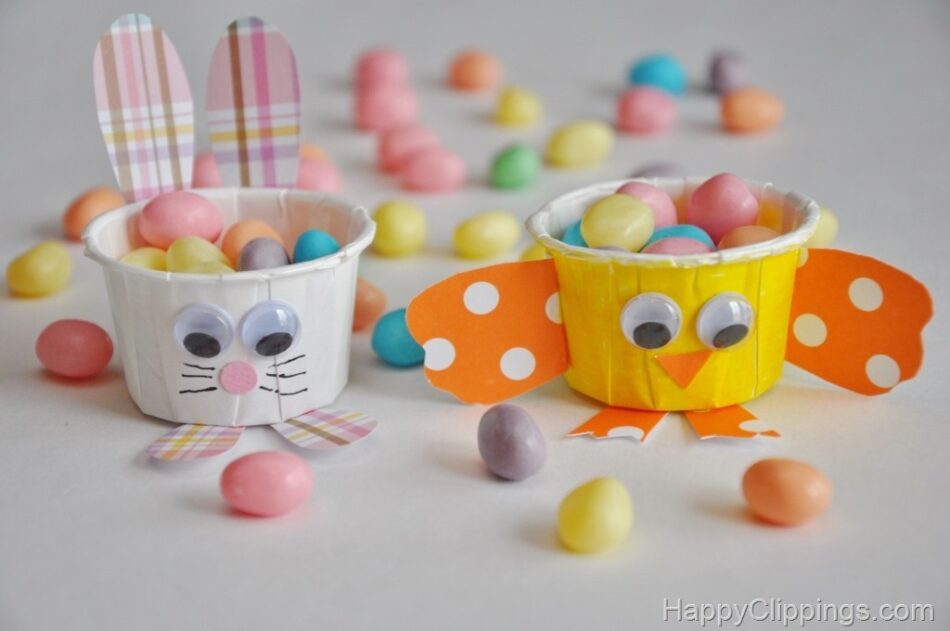 15 Easter Craft Ideas {chicks, bunnies, lambs, and more}