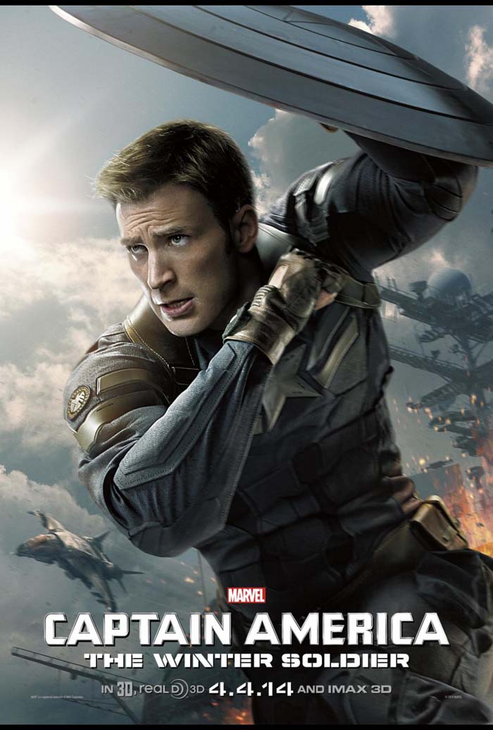 CAPTAIN AMERICA: THE WINTER SOLIDER - New Trailer & Coloring Sheets