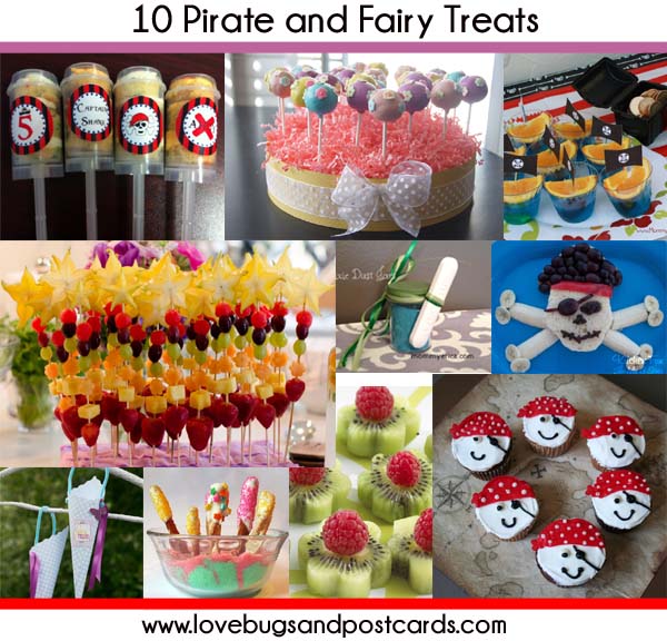 10 Pirate and Fairy Treats