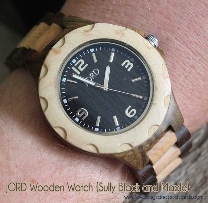 JORD Wooden Watch {Sully Black and Maple}