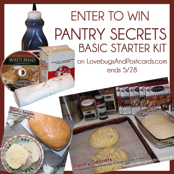 Pantry Secrets Basic Starter Kit Giveaway