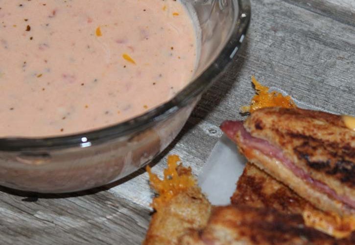 Homemade Tomato Soup Recipe {creamy basil}