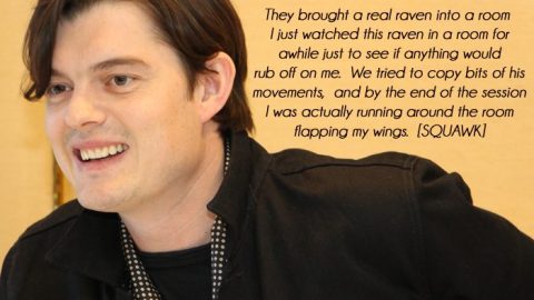 Sam Riley Interview about Playing Diaval in Maleficent