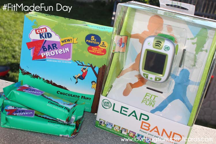 CLIF Kid ZBar Protein #FitMadeFun Day