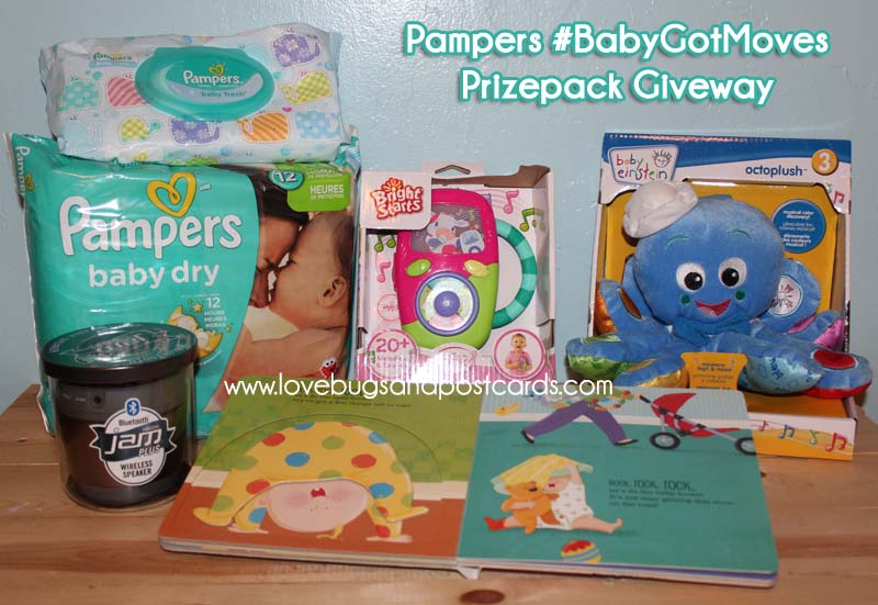 Pampers #BabyGotMoves + Giveaway