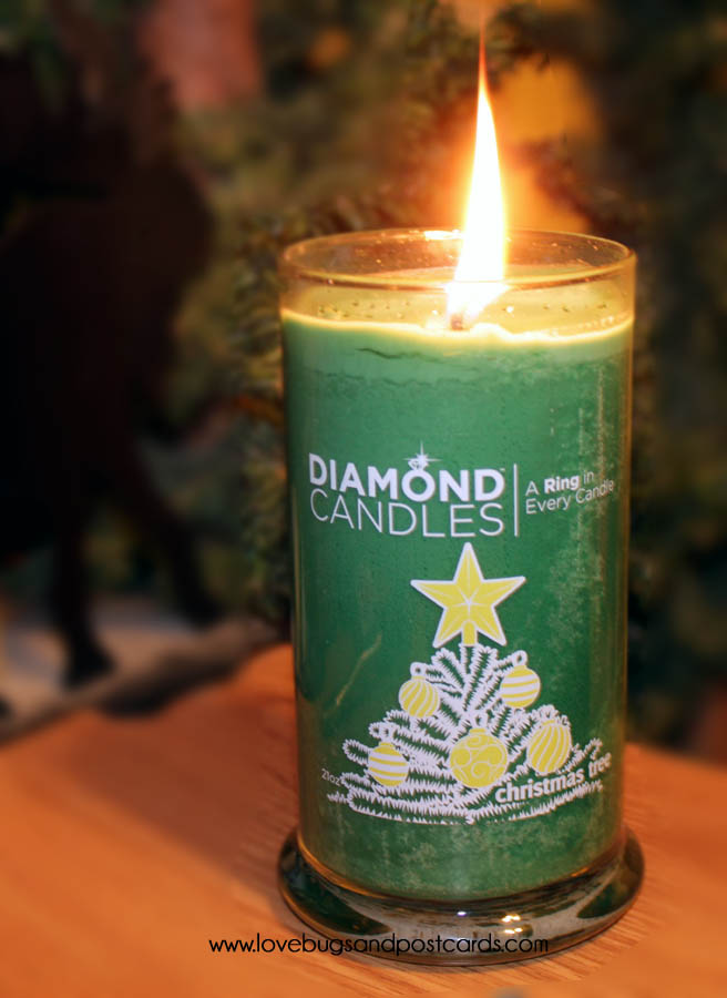 Diamond Candle Pine