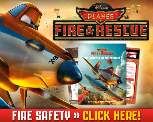 National Fire Prevention Week Fire Safety Tips on behalf of Disney’s Planes: Fire & Rescue