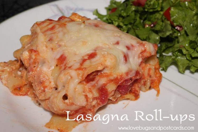 Lasagna Roll-ups Recipe