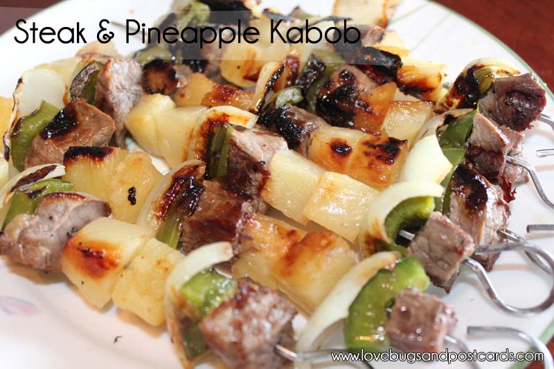 Steak & Pineapple Kabobs Recipe