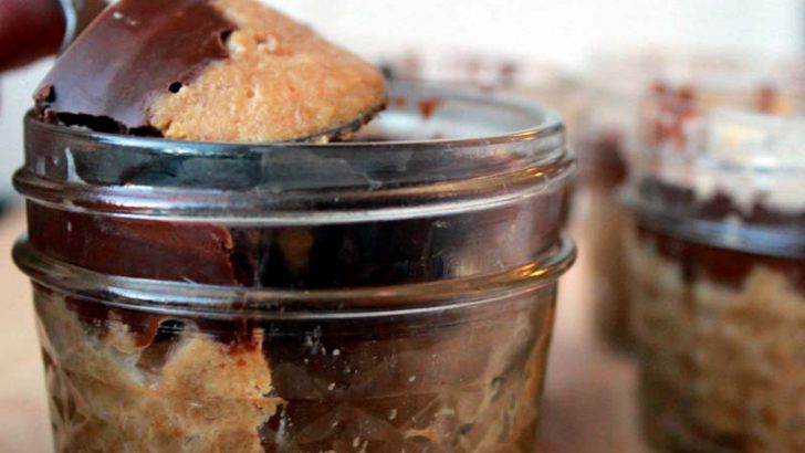 Peanut Butter Bars in a Jar Recipe