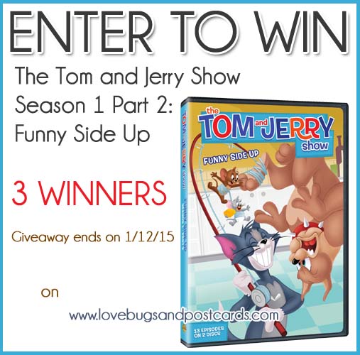 The Tom and Jerry Show Season 1 Part 2: Funny Side Up" DVD