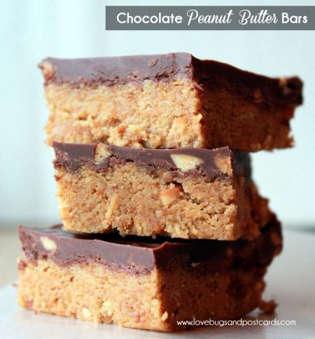 Chocolate Peanut Butter Bars Recipe