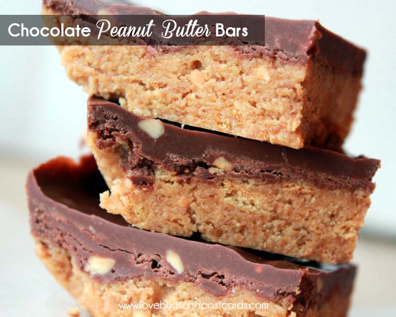 Chocolate Peanut Butter Bars Recipe