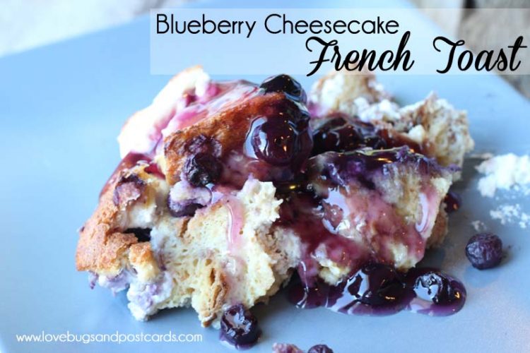 Blueberry Cheesecake French Toast Recipe
