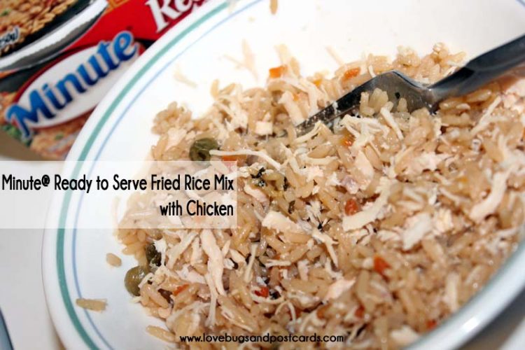 Quick lunch idea with Minute® Ready to Serve Rice