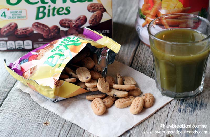 BelVita Bites – Mini Breakfast Biscuits and V8 Veggie Blends