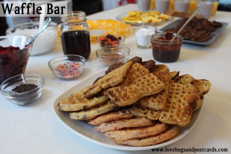 Waffle Bar Breakfast