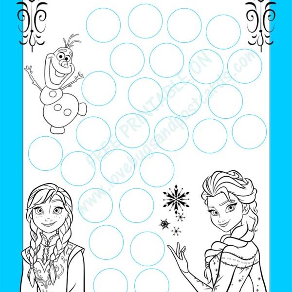 Disney Frozen Reward Chart