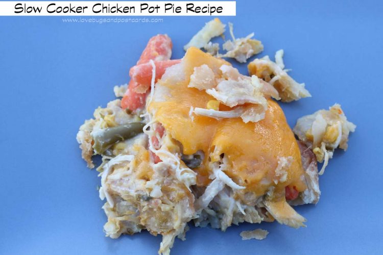 Slow Cooker Chicken Pot Pie