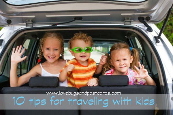 10 tips for traveling with kids