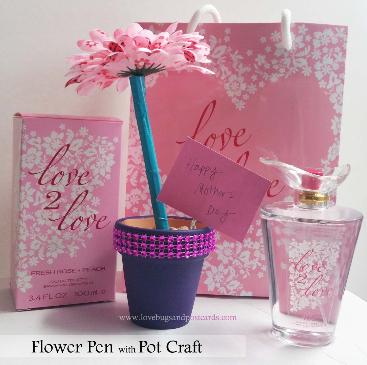 Flower Pen and Pot Craft