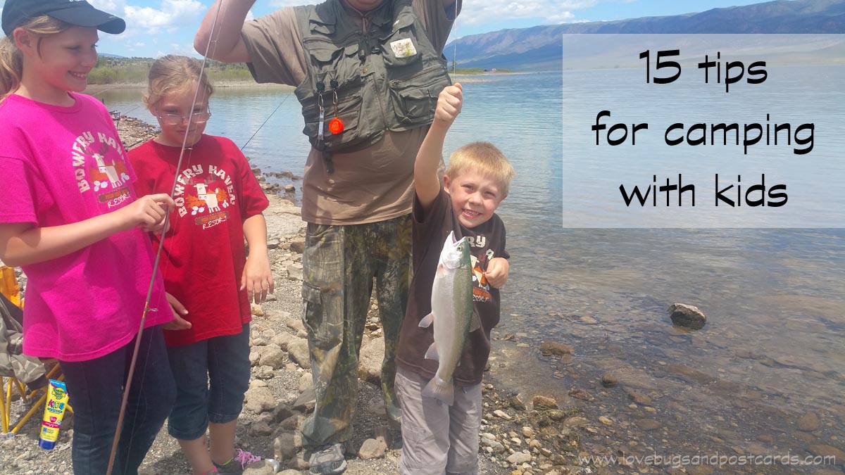 15 tips for camping with kids