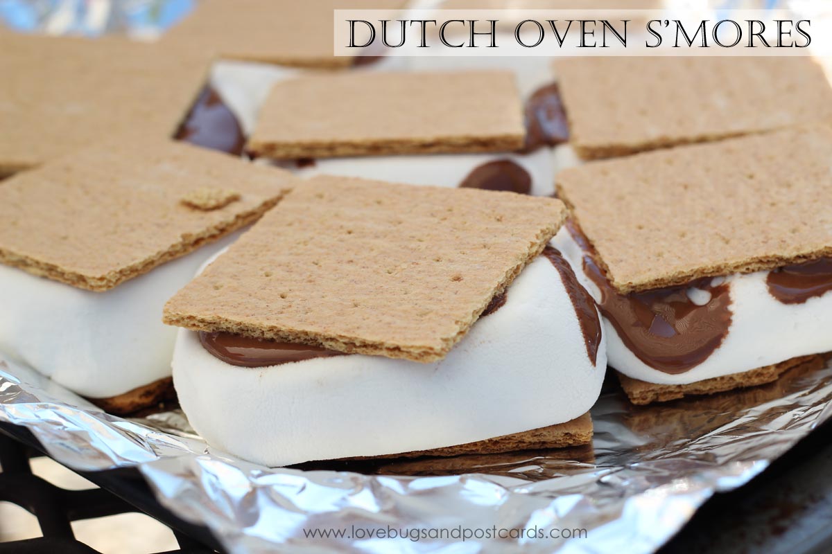 Dutch Oven S'mores