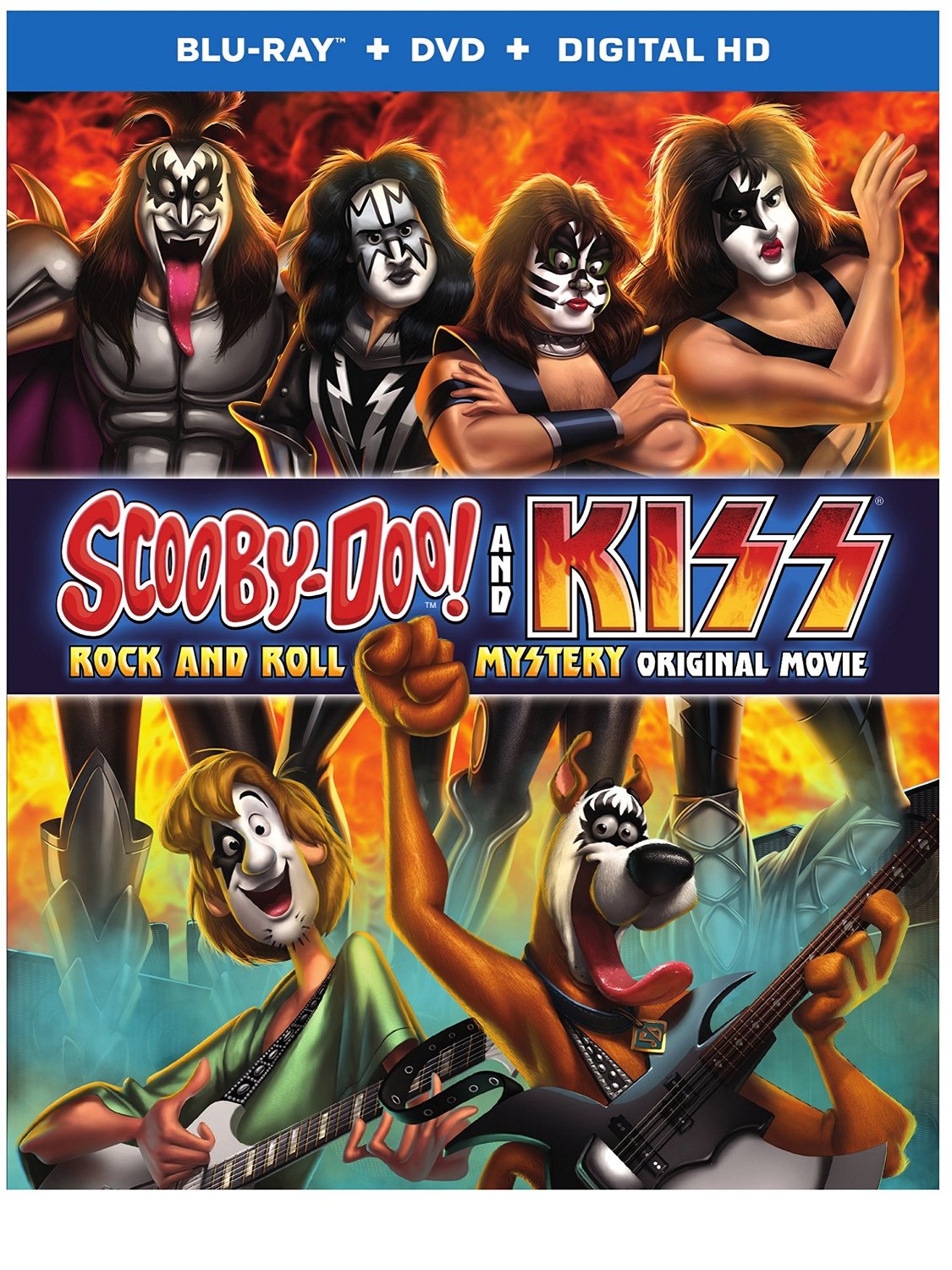 Scooby-Doo! And KISS: Rock and Roll Mystery on DVD and Blu-Ray