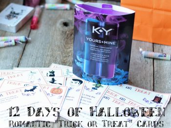 12 Days of Halloween Romantic "Trick or Treat" Cards