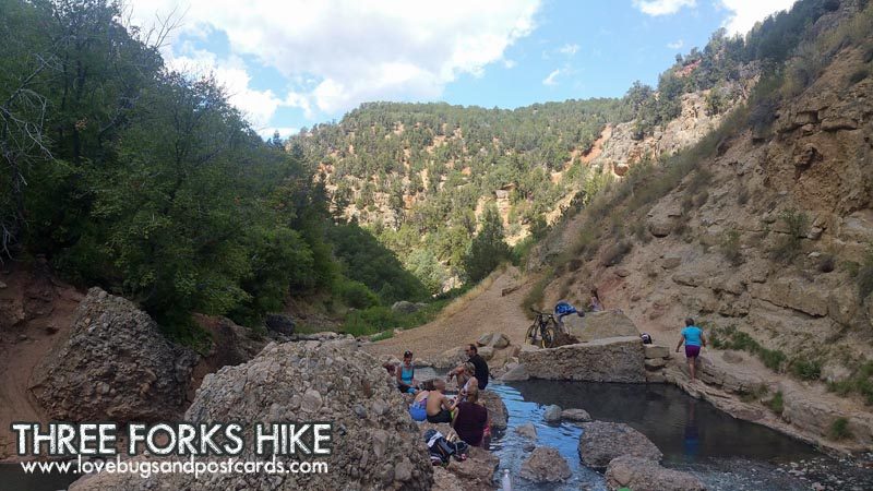 Three Forks Hike to Fifth Water Hot Springs - Summer Bucket List for families {Printable}