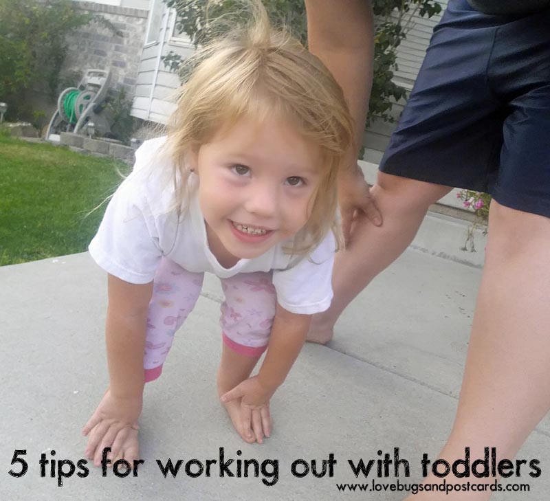 5 tips for working out with toddlers