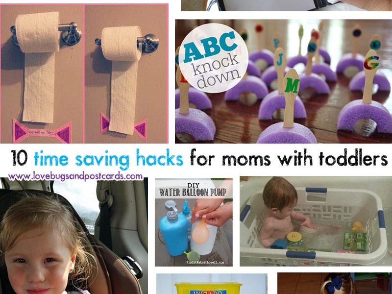 10 time saving hacks for moms with toddlers