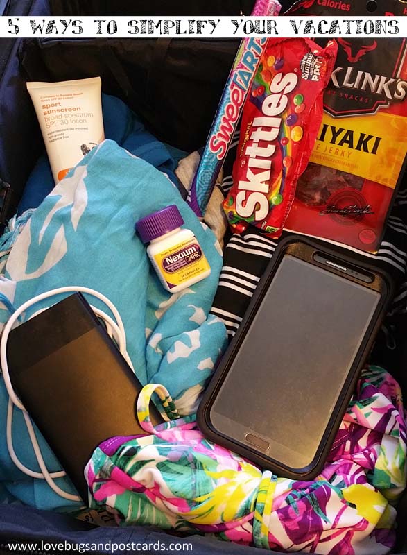 5 ways to simplify your vacations