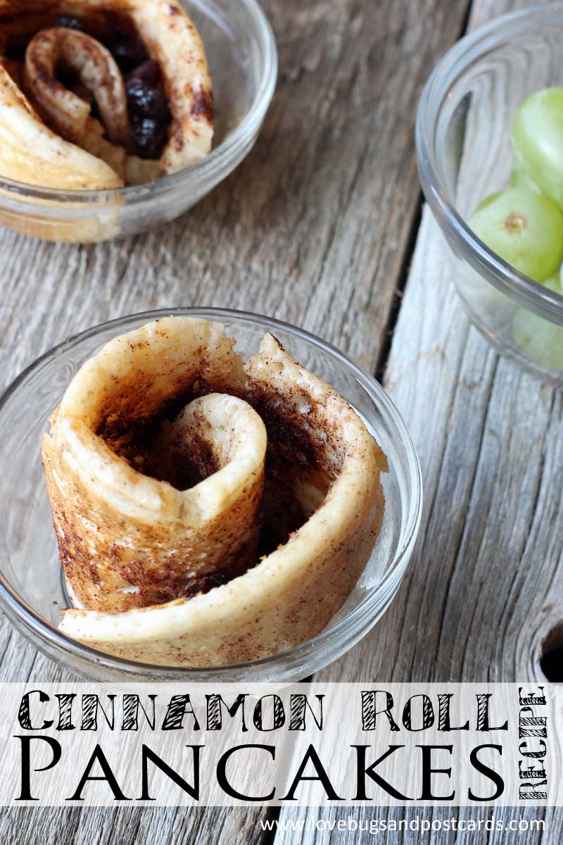 Cinnamon Roll Pancakes Recipe