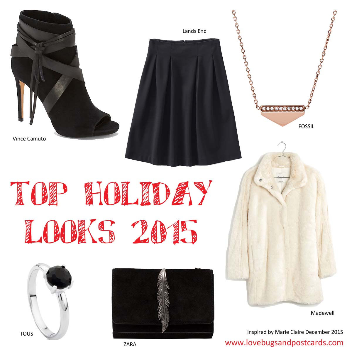 Top Holiday Looks with Marie Claire