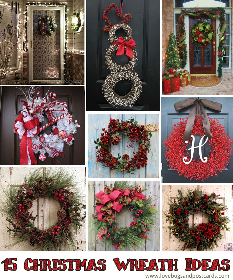 15 Christmas Wreath Ideas