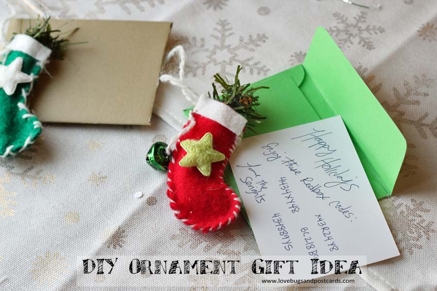 DIY Ornament Gift Idea
