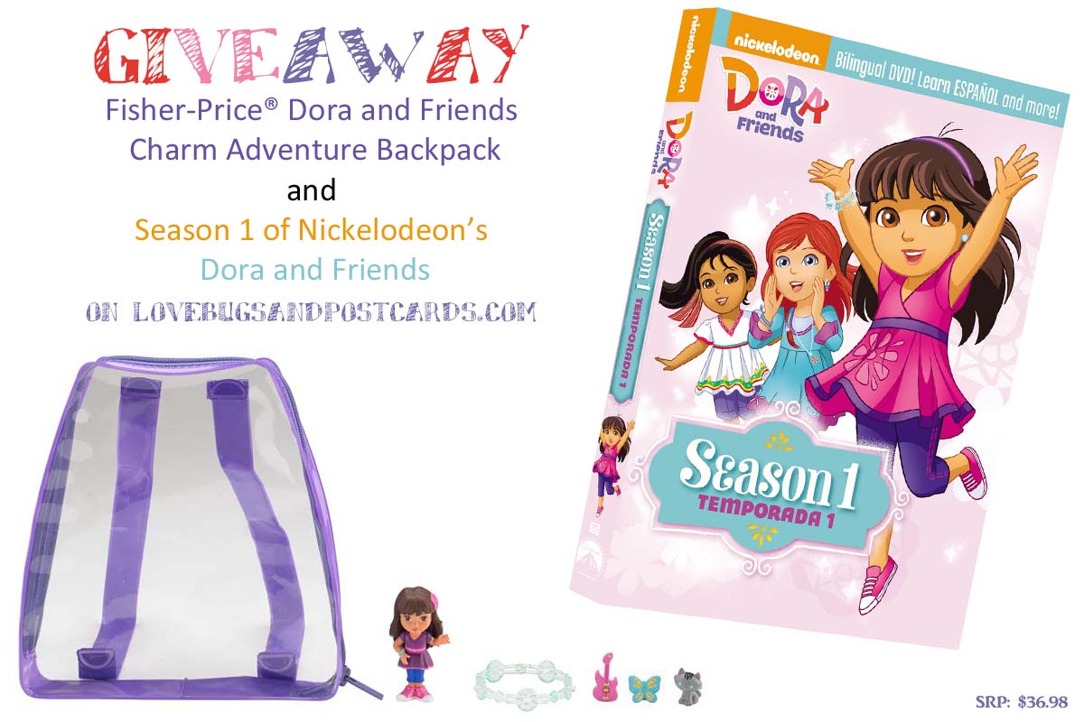 Dora and Friends: The Complete First Season + Charm Adventure Backpack GIVEAWAY!