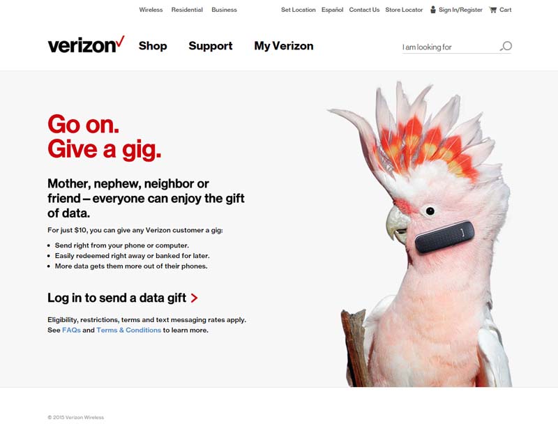 Data Gifting with Verizon Message+ #VerizonMobileGifting
