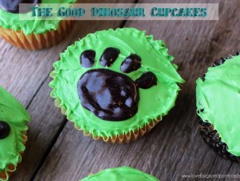 The Good Dinosaur Cupcakes