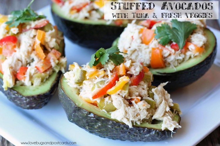 Stuffed Avocados with Tuna Recipe