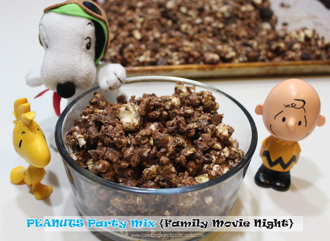 The Peanuts Movie {Family Movie Night Party}