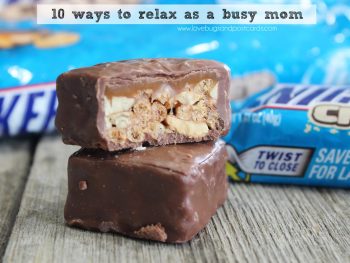 10 ways to relax as a busy mom