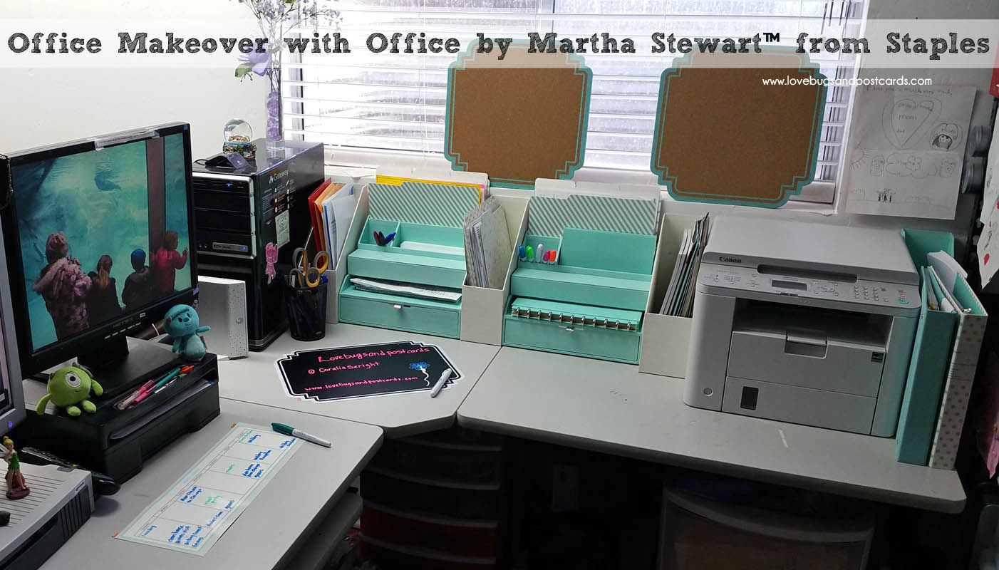Office Makeover with Office by Martha Stewart™ from Staples