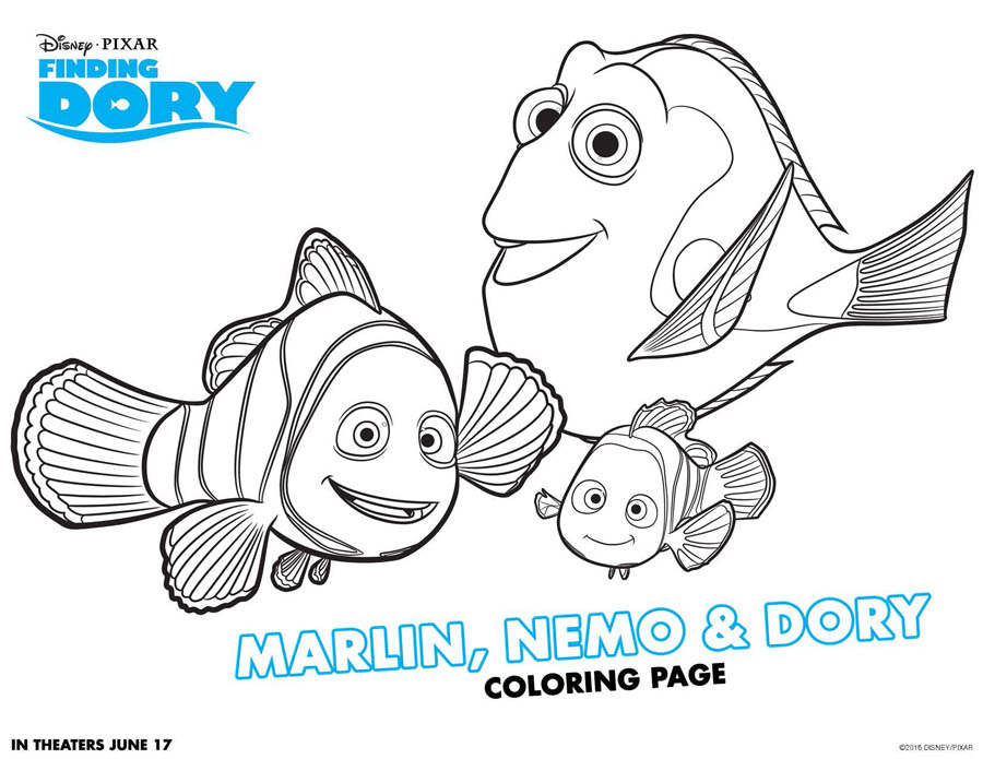 Finding Dory Trailer + Finding Dory Coloring Sheets #FindingDory #HaveYouSeenHer